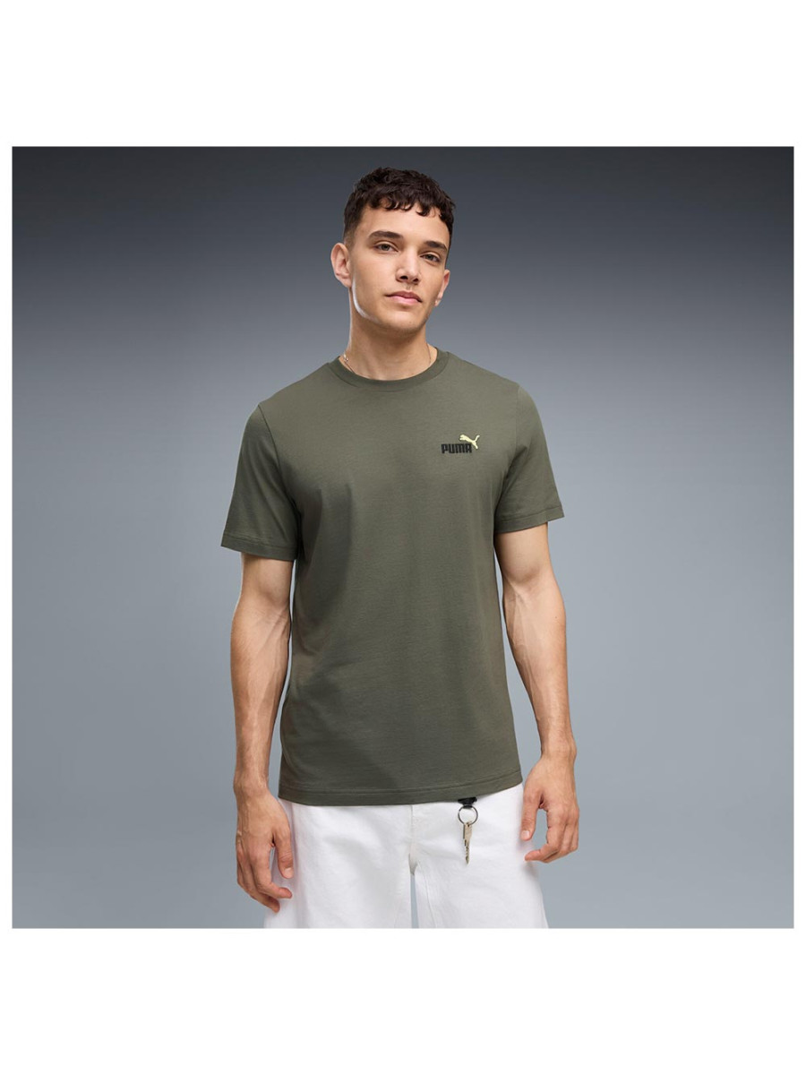 Puma Ανδρική κοντομάνικη μπλούζα Essential 2 Color Small No.1 Logo Tee